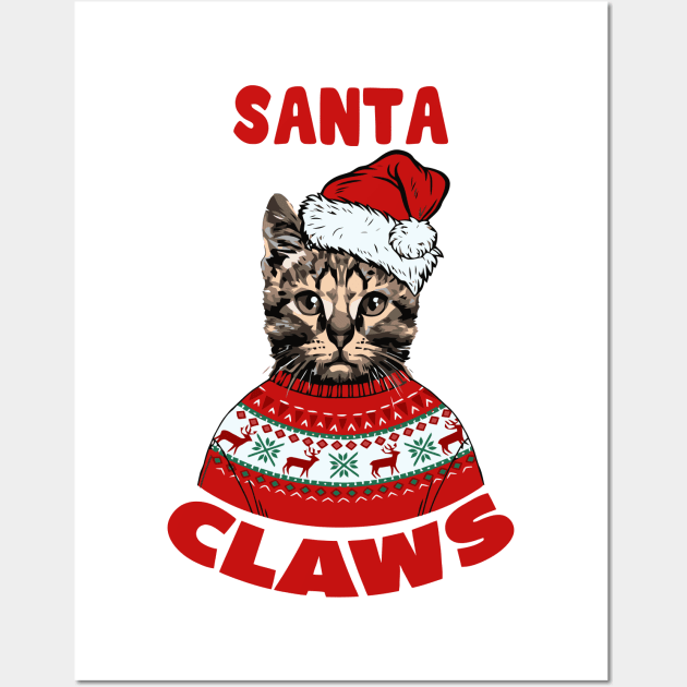 santa claws Wall Art by romanisa